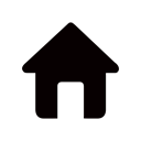 Home, Building, property, Estate Black icon
