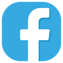 media, Apps, Facebook, Social, Android DodgerBlue icon