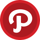 Communication, pinterest, Pintrest, internet, Social Firebrick icon