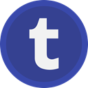 blog, Tumbler, Laundry, network, online DarkSlateBlue icon