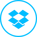 media, dropbox, Logo, Social DeepSkyBlue icon