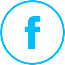 Social, media, Logo, Facebook DeepSkyBlue icon