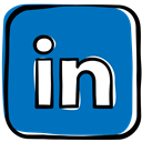Linkedin, Social, job, social media, Communication, web icon, media, network DarkCyan icon