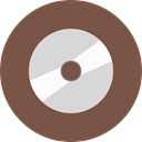Compact, Disk, Data, storage DimGray icon