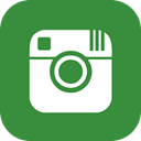 Social, Communication, Instagram, Chat SeaGreen icon
