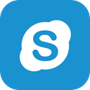 Social, Communication, Chat, Skype, Call DodgerBlue icon