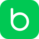 Badoo, Chat, Social, Communication LimeGreen icon