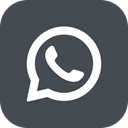 Whatsapp, ineraction, Chat, Social, Communication DarkSlateGray icon