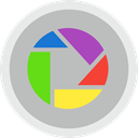 Chat, ineraction, Picasa, Social, Communication Silver icon
