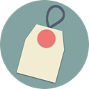 pin, Shop, sale, online, Label, tag, shopping LightSlateGray icon