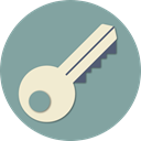 Key, open, security, Unlock, Protection, Door, protect LightSlateGray icon