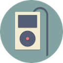 Multimedia, player, volume, gadget, music, Apple, ipod LightSlateGray icon