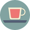 Coffee, cup, tea, drink, morning, Juice, Teacup LightSlateGray icon