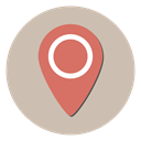 Map, navigation, Gps, location, Direction Silver icon