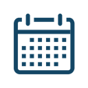 Calendar, Schedule, Events Black icon