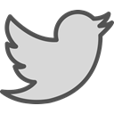 network, Logo, Social, Brand, twiter Gainsboro icon