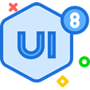 network, Logo, Social, Brand, ui8 Lavender icon