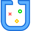 Logo, Social, Brand, uber, network CornflowerBlue icon