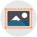 landscape, placeholder, scenery, Imagery, image, photo, photography Gainsboro icon