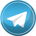 Social, telegram, media, Contact, web SteelBlue icon