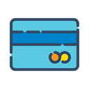 credit, online, shopping, Shop, card MediumTurquoise icon