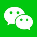 media, network, Wechat, square, Social, Chat, Logo Lime icon