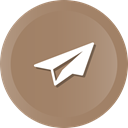 Message, send, education, airplane, Eml Gray icon