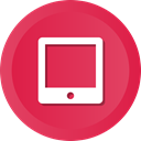 ipad, electronics, Communication, Appliance, Device, Tablet, technology Crimson icon