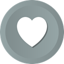 love, Favourite, Favorites, bookmark, Heart, Like, wishlist LightSlateGray icon