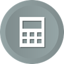 math, Device, calculator, Business, Finance, calculate LightSlateGray icon