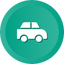 Car, transportation, travel, transport, vehicle LightSeaGreen icon
