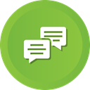 Chat, Comments, Bubble, Comment YellowGreen icon