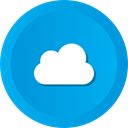 sky, computing, Cloud, Clouds, Cloudy, storage DeepSkyBlue icon