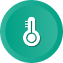 warm, Mercury, Heat, degree, temperature, thermometer, Celcius LightSeaGreen icon