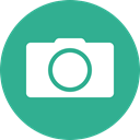 Camera, green, photo, photography, Circle, Photographer, shutterbug LightSeaGreen icon