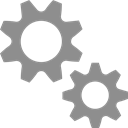 gears, machine, Cogs, preferences, settings Gray icon