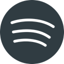 Logo, Social, Spotify, media DarkSlateGray icon