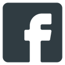 media, Logo, Facebook, Social DarkSlateGray icon