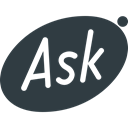 Logo, Ask, Brand, Logos, Brands DarkSlateGray icon