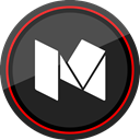 media, Logo, medium, Social DarkSlateGray icon