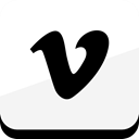 web, Vimeo, Social, free, media, online WhiteSmoke icon