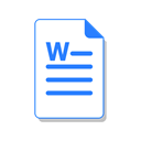 Doc, word, Ms, File, office Black icon