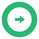 green, right, Arrow, rightarrow MediumSeaGreen icon