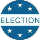 vote, Election, Elections Teal icon