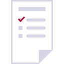list, Form, vote, Checklist, Elections Gainsboro icon