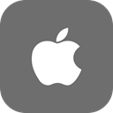 media, global, Apple, App, Social, Android, ios DimGray icon