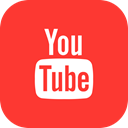 Social, youtube, Android, media, global, App, ios Tomato icon