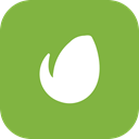 ios, Social, Android, Envato, media, global, App YellowGreen icon