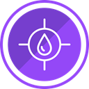stop, water, Construction, risk BlueViolet icon