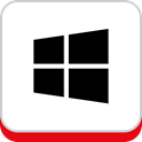 windows, Logo, Social, Company, Brand, media Black icon